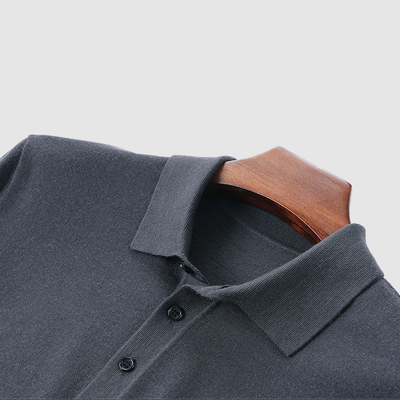 Jonah® | Casual Long-Sleeved Polo Shirt