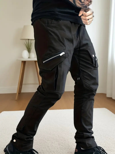 Genaro® | Casual Cargo Pants With Zipper Pockets
