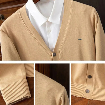 Fallon | Daniel Classic Wool Cardigan