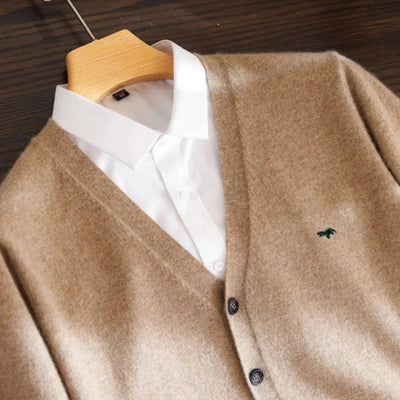 Fallon | Daniel Classic Wool Cardigan