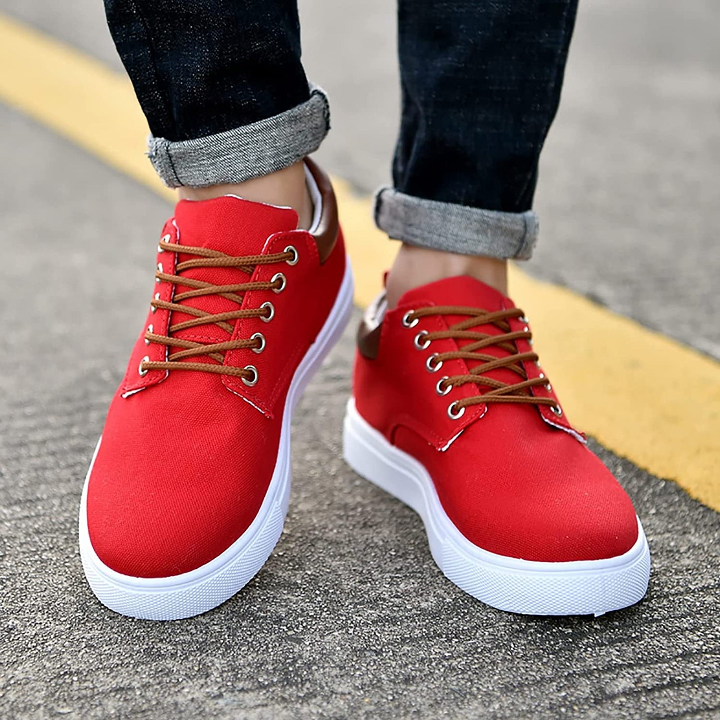 Kameron® | Men'S Sneakers With White Sole