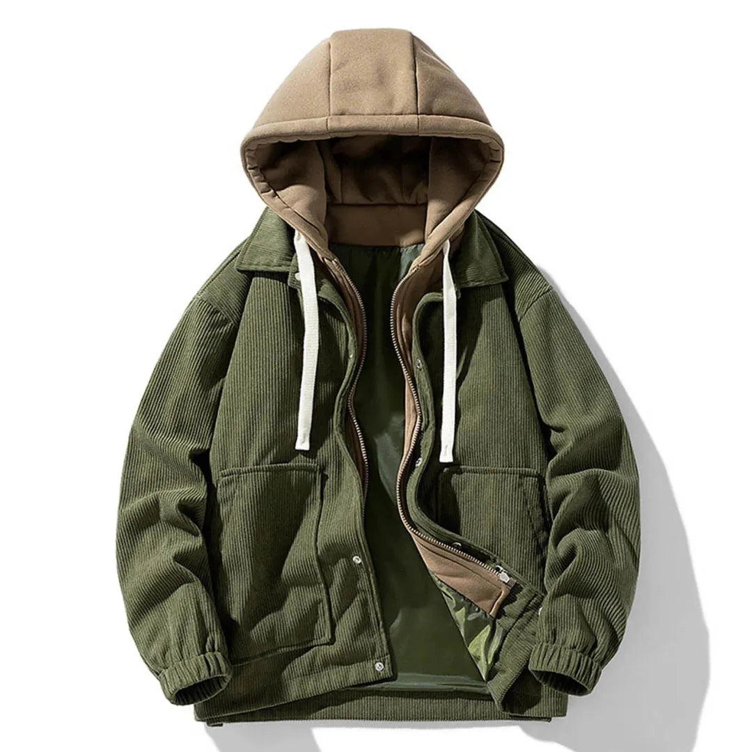 Ulises | David Corduroy Hoodie Jacket