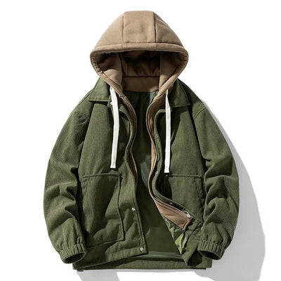 Ulises | David Corduroy Hoodie Jacket