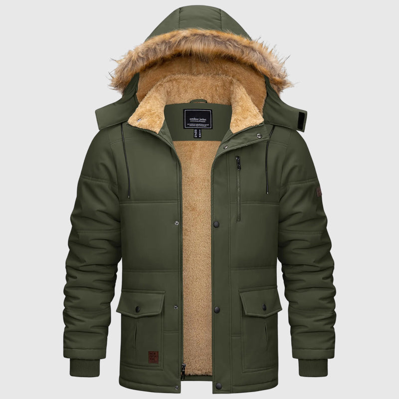 Umar® | Davide Costa Hooded Winter Parka