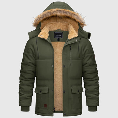 Umar® | Davide Costa Hooded Winter Parka