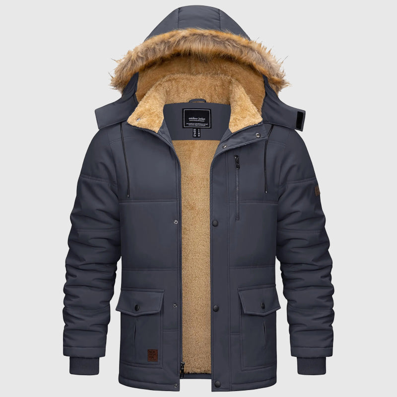 Umar® | Davide Costa Hooded Winter Parka