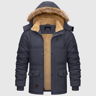 Umar® | Davide Costa Hooded Winter Parka
