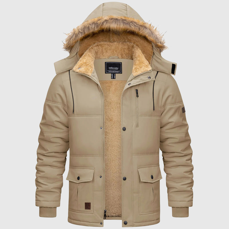 Umar® | Davide Costa Hooded Winter Parka