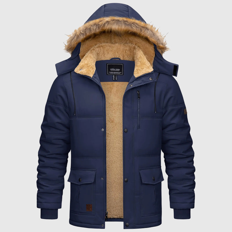 Umar® | Davide Costa Hooded Winter Parka