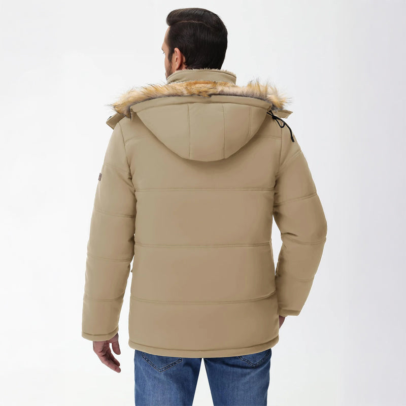 Umar® | Davide Costa Hooded Winter Parka