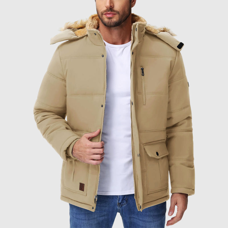 Umar® | Davide Costa Hooded Winter Parka