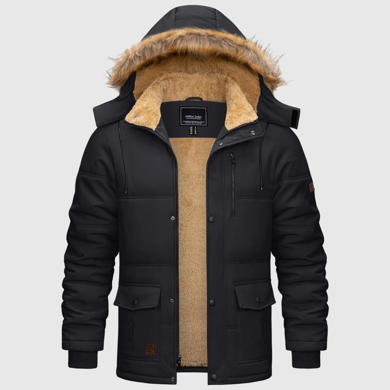 Umar® | Davide Costa Hooded Winter Parka