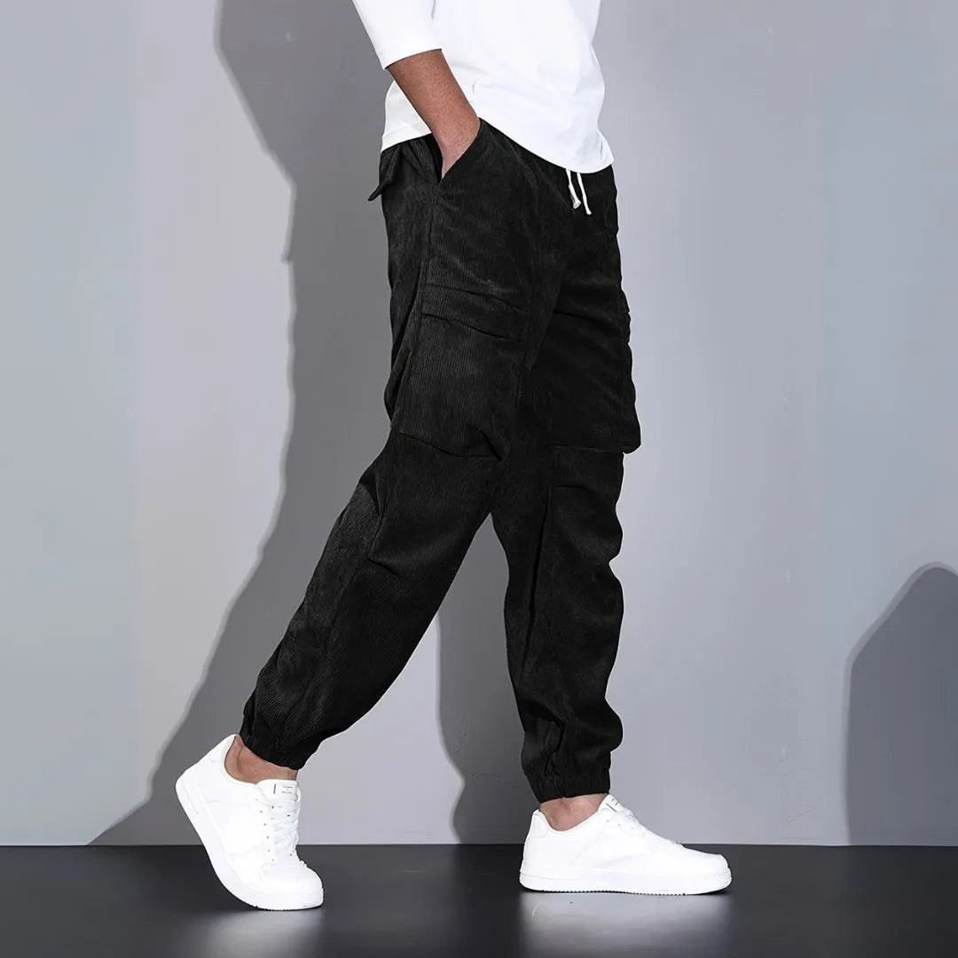 Gundisalvo | Soft Corduroy Cargo Pants