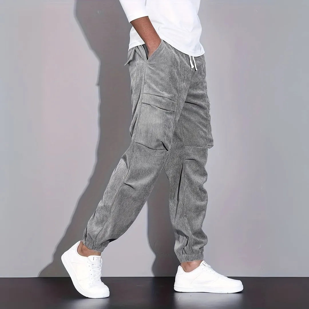 Gundisalvo | Soft Corduroy Cargo Pants