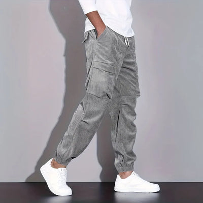 Gundisalvo | Soft Corduroy Cargo Pants