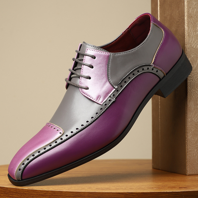 Gonzalo® | Salvatori Leather Brogue Dress Shoes