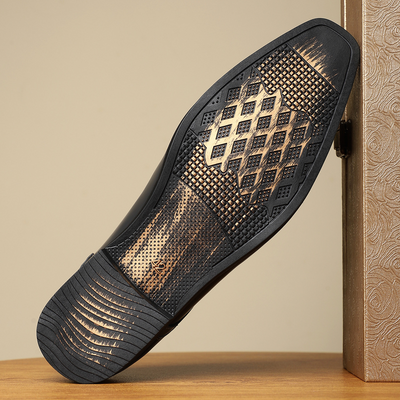 Gonzalo® | Salvatori Leather Brogue Dress Shoes