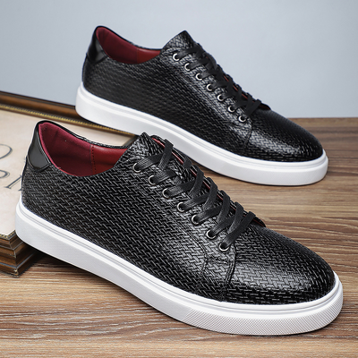 Travis® | Woven Leather Sneakers