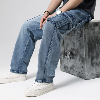 Javier® | Denim Cargo Jeans