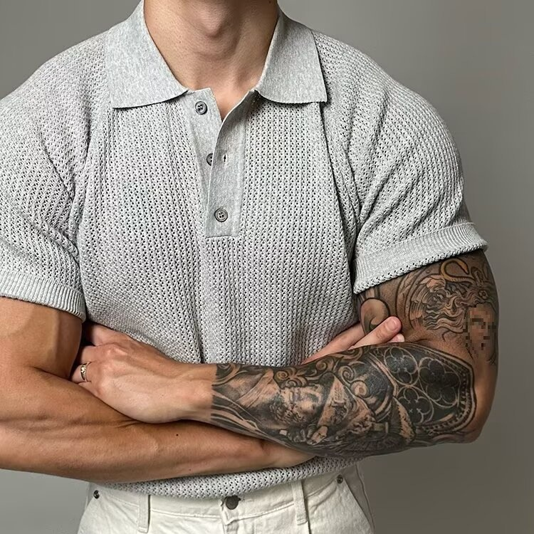 Keith® | Waffle Polo Shirt