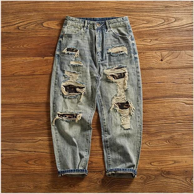 Kingsley® | Ripped Denim Jeans