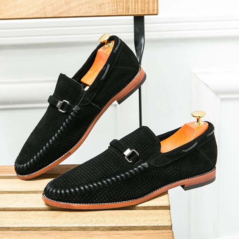 Celsus | Sorrento Suede Loafers