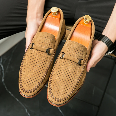John | Firenze Suede Loafers