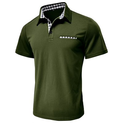 Kean® | Gingham Polo Shirt