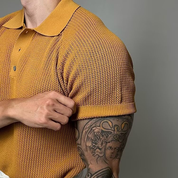 Keith® | Waffle Polo Shirt