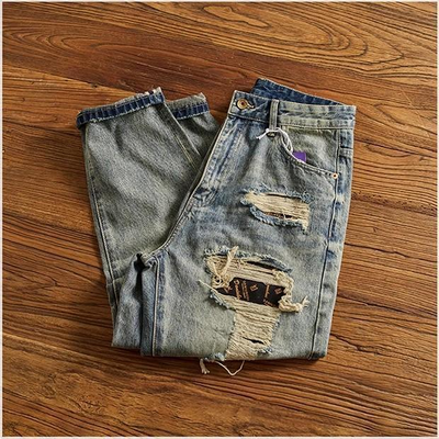 Kingsley® | Ripped Denim Jeans