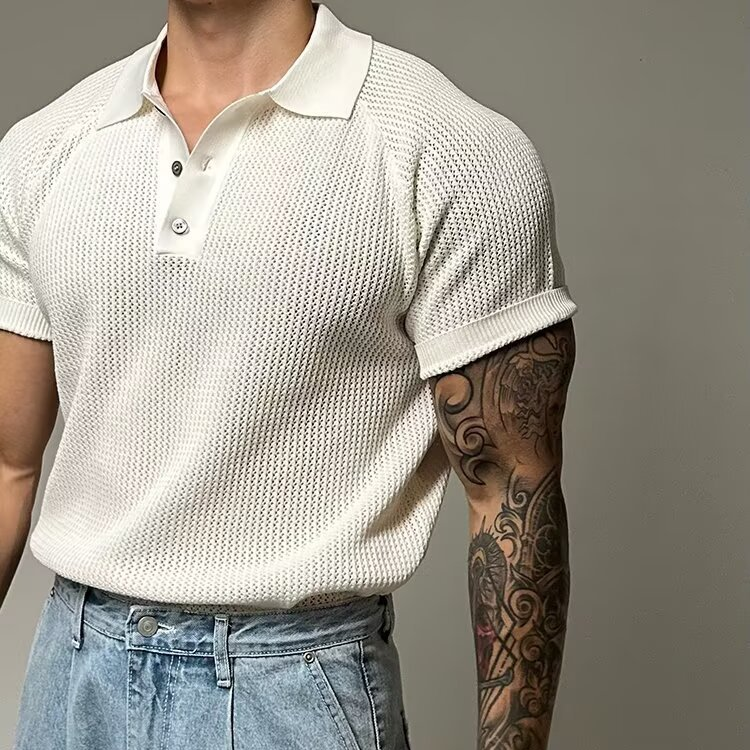 Keith® | Waffle Polo Shirt