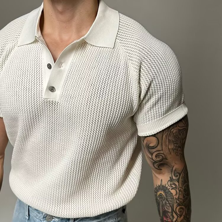 Keith® | Waffle Polo Shirt