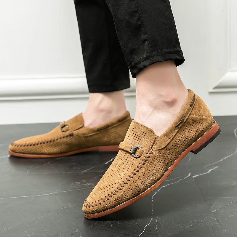 Celsus | Sorrento Suede Loafers
