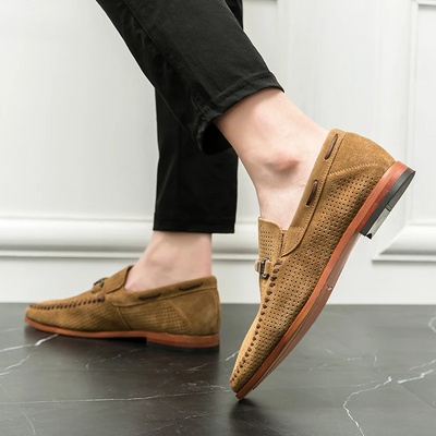 Celsus | Sorrento Suede Loafers