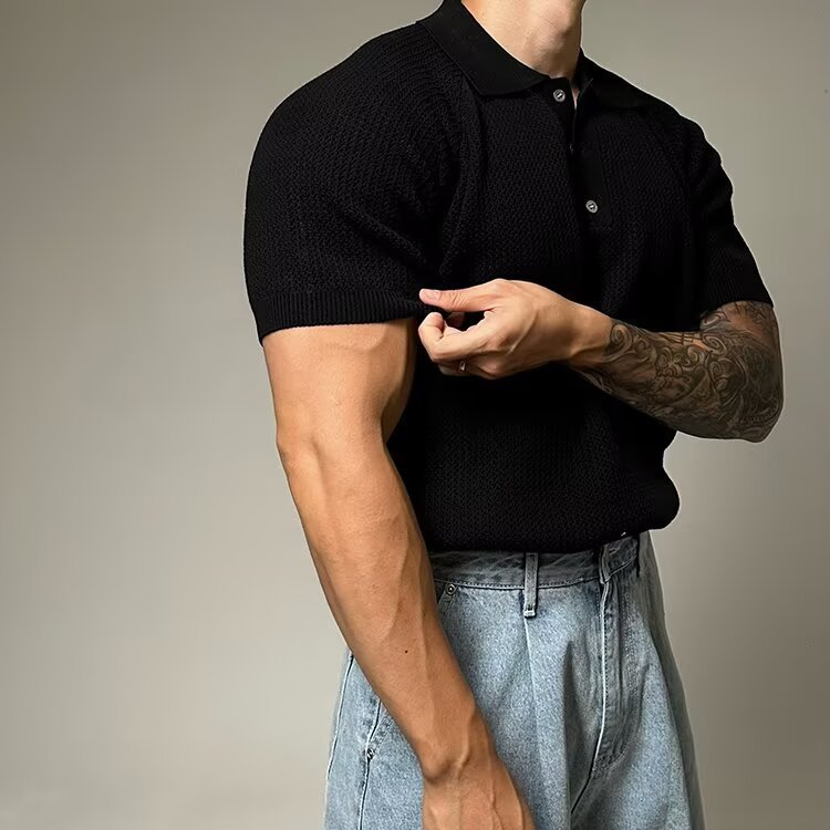 Keith® | Waffle Polo Shirt