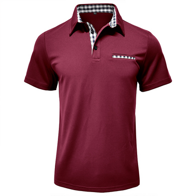 Kean® | Gingham Polo Shirt