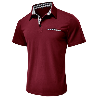 Kean® | Gingham Polo Shirt