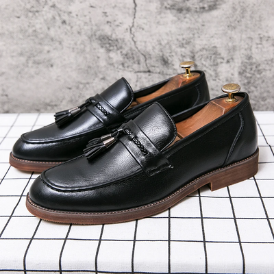 Frank | Leather Tassel Loafers