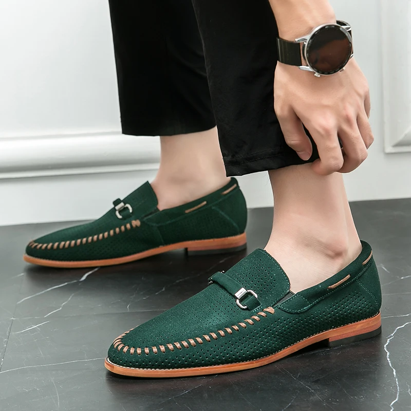 Celsus | Sorrento Suede Loafers