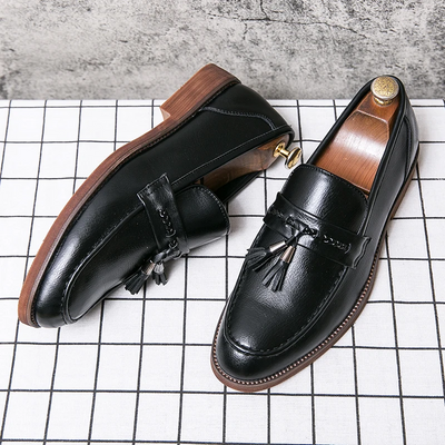 Frank | Leather Tassel Loafers