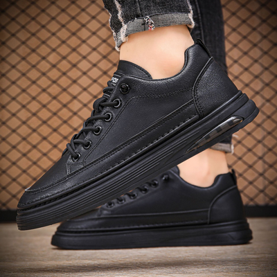 Caleb | Strada Genuine Leather Sneakers