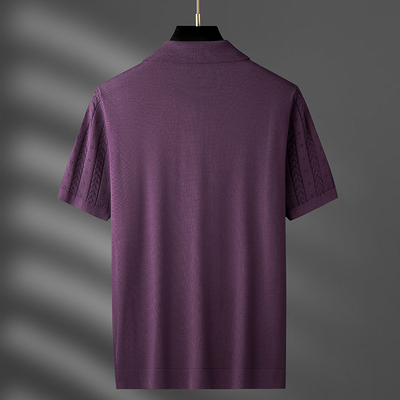 Rufino® | Knit Polo Shirt