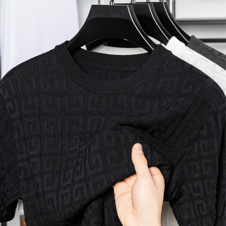 Colton | Ansel Monogram Knit Shirt