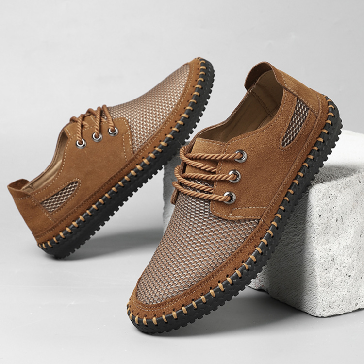 Eric | Strada Suede Mesh Shoes