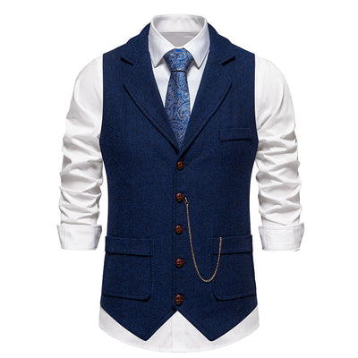 Marcelo | Windsor Herringbone Vest