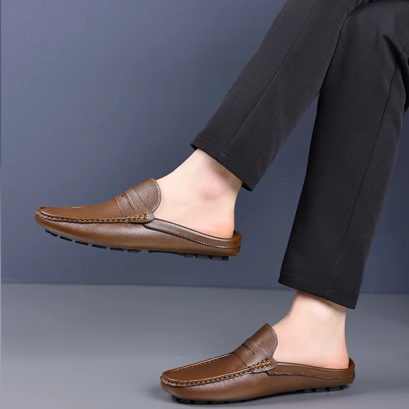 William | Morandi Genuine Leather Loafers