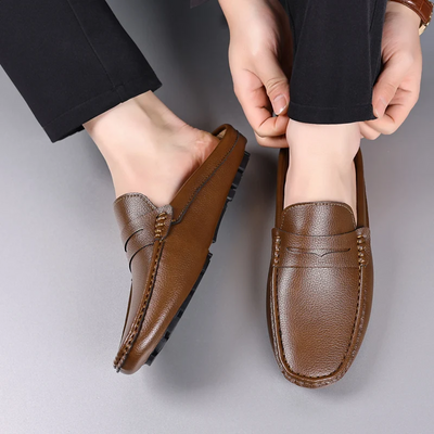 William | Morandi Genuine Leather Loafers