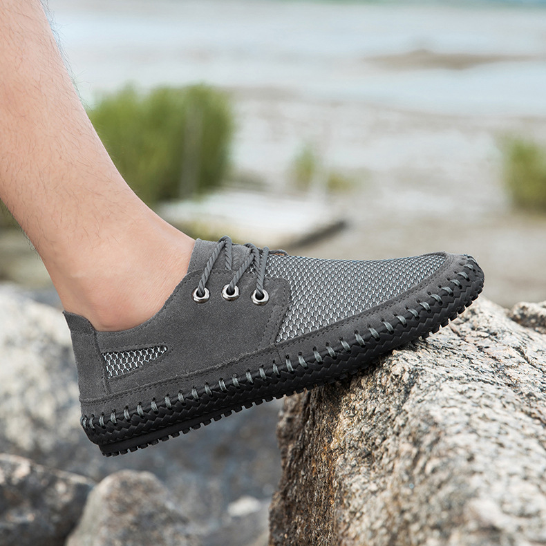 Eric | Strada Suede Mesh Shoes