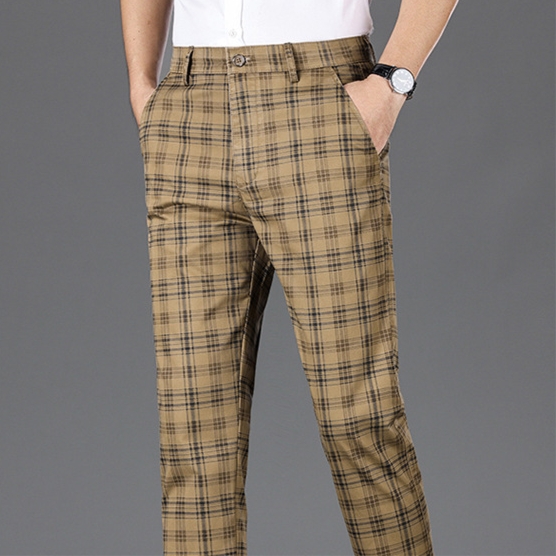 Ronan | Business Check Pants