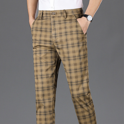 Ronan | Business Check Pants